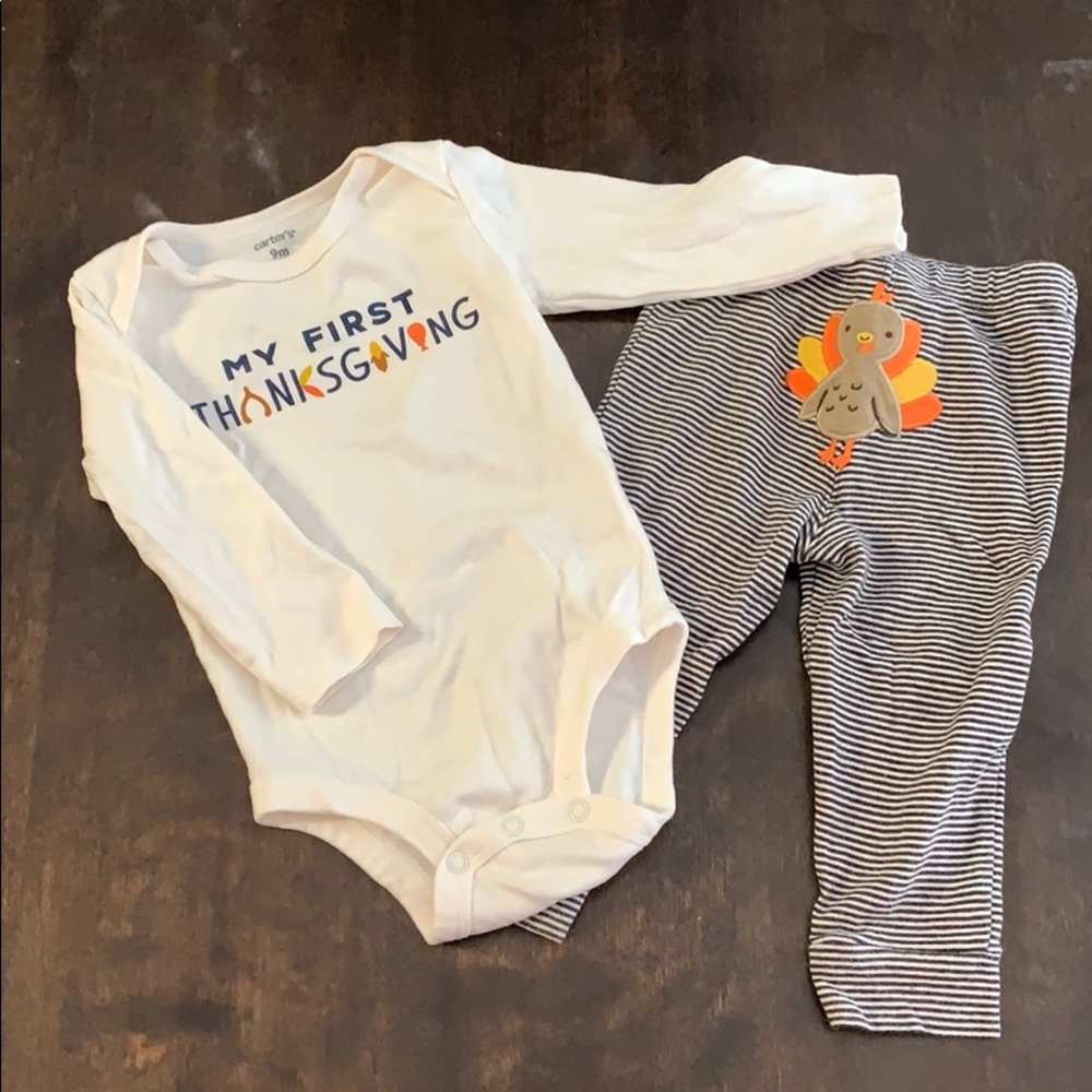 “My first Thanksgiving” 2 piece set